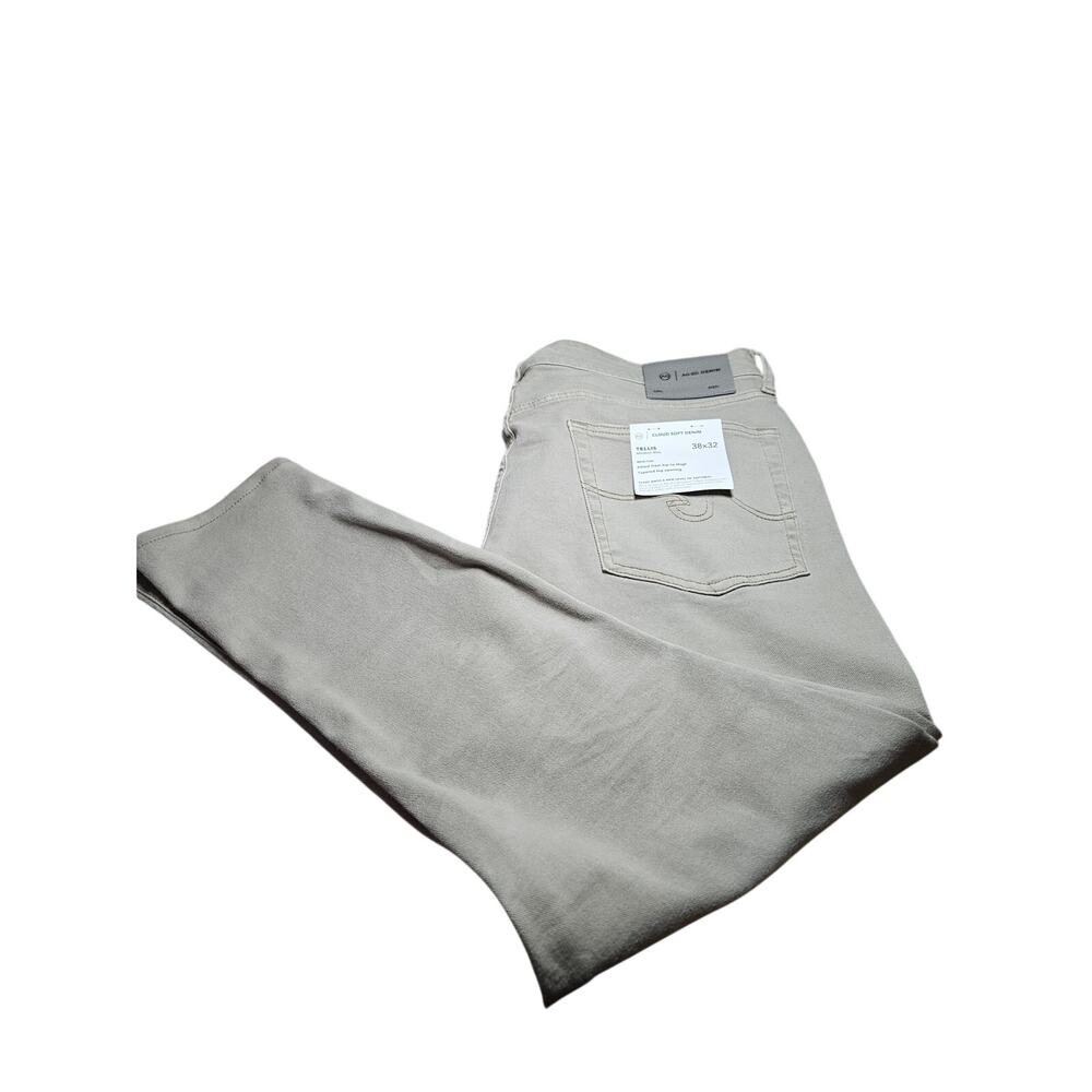 AG Jeans Mens Cloud Soft Denim Tellis Straight Leg Wheat 38x32